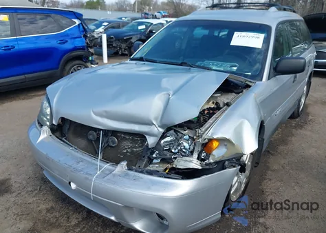 2004 Subaru Outback из США, поврежденный, VIN 4S3BH675846625500